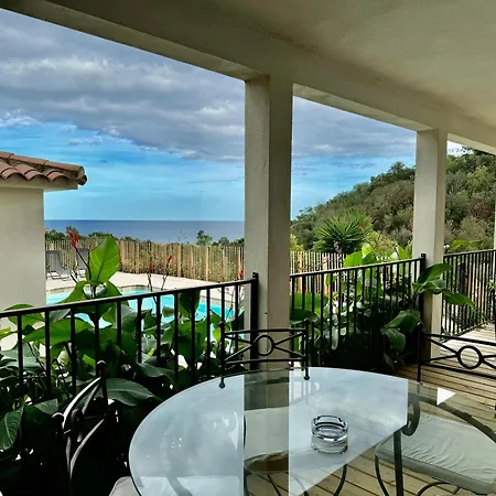 Mare E Machja Avec Piscine Et Vue