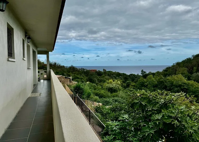 Mare E Machja Avec Piscine Et Vue 사리 솔렌자라
