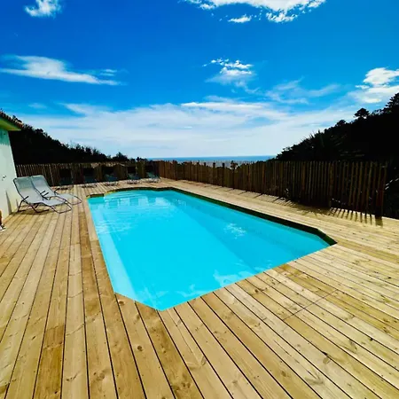 Mare E Machja Avec Piscine Et Vue *
