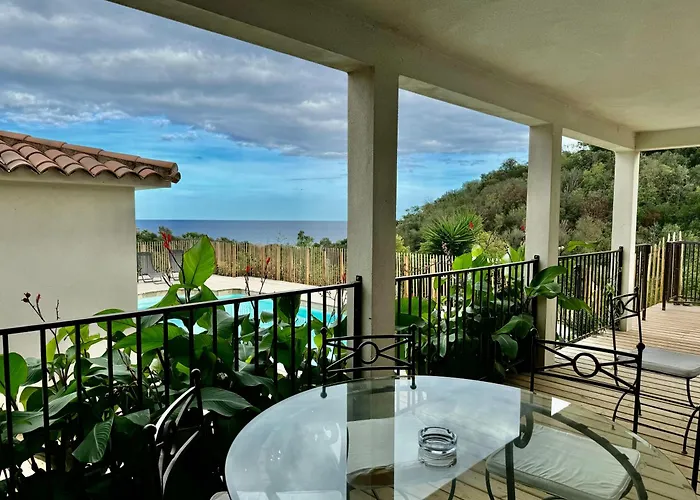 Mare E Machja Avec Piscine Et Vue