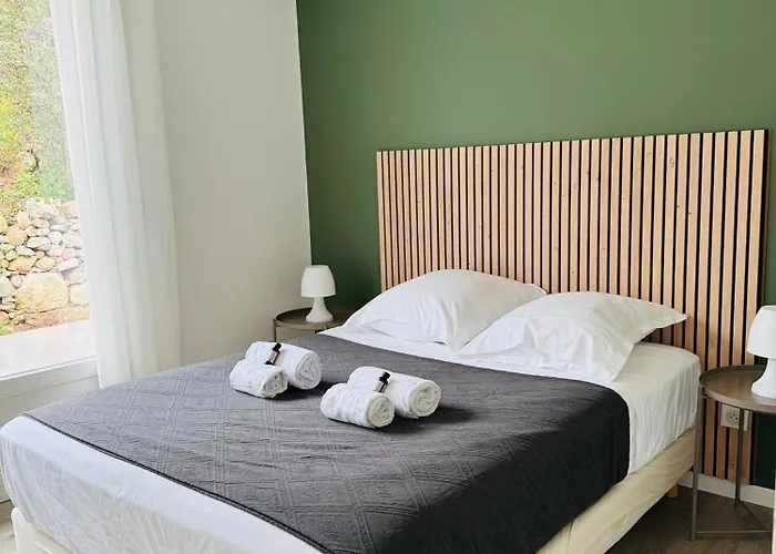 Mare E Machja Avec Piscine Et Vue 别墅